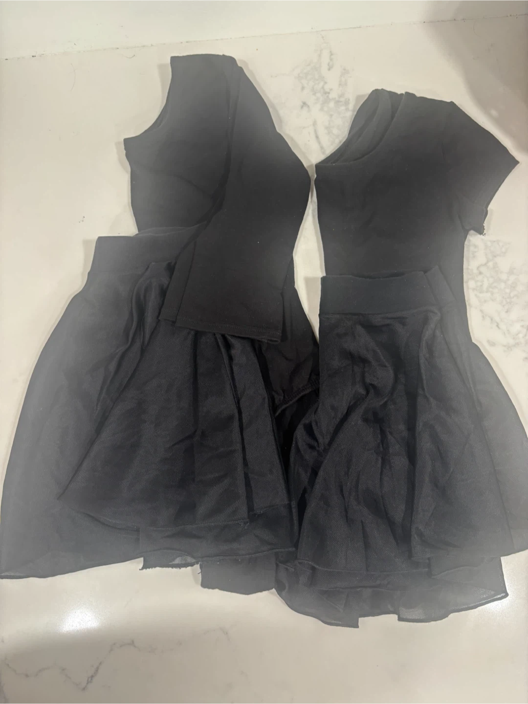So Danca Black Skirts and bodysuits