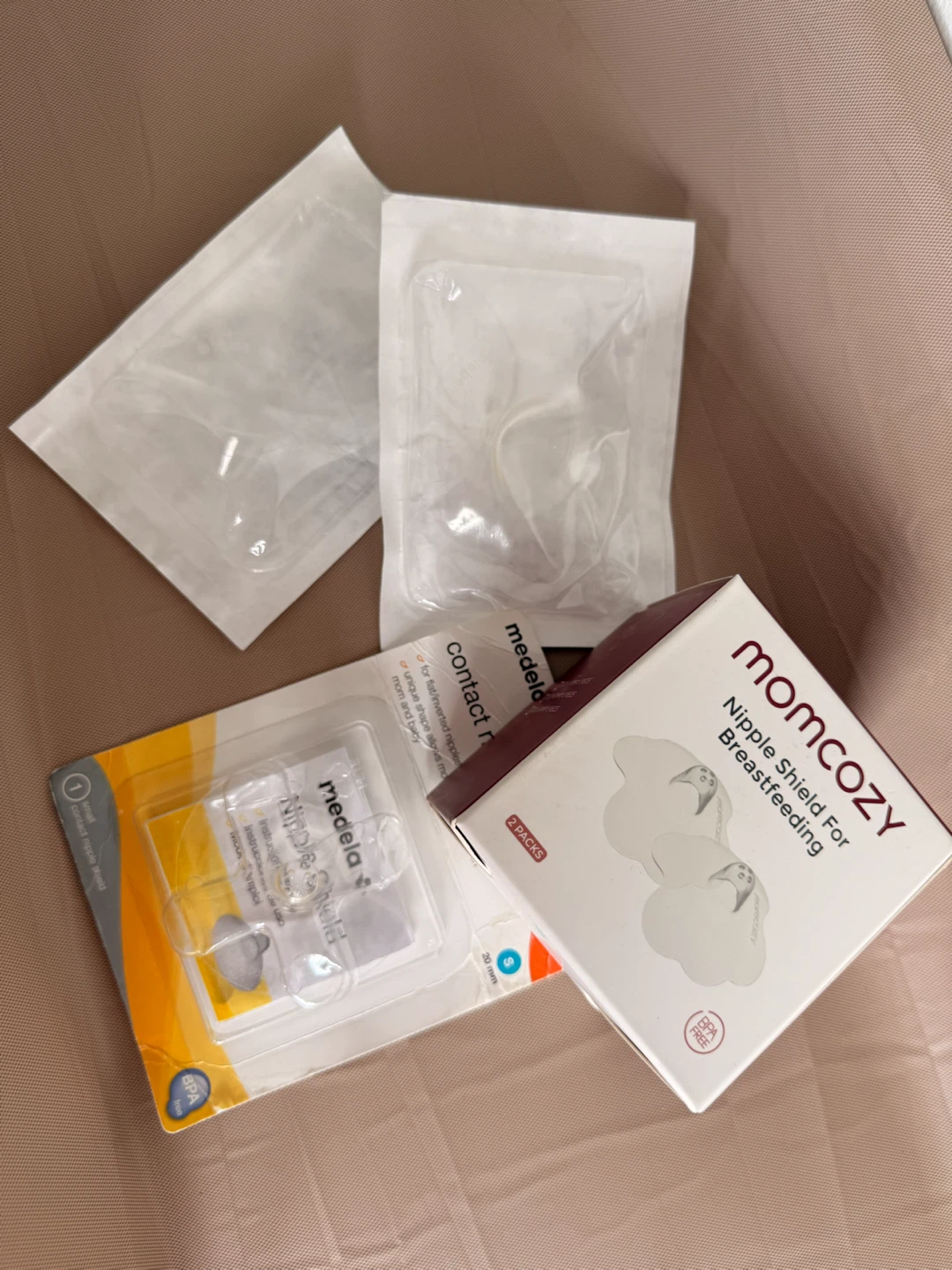 Momcozy & Medela Nipple Shields for Breastfeeding