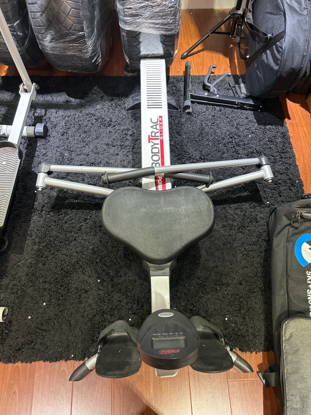 BodyTrac Glider Rowing Machine