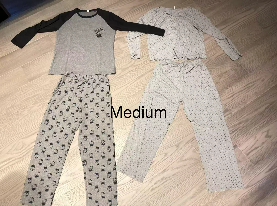 Hello Kitty Pajama and Polka Dot Pajama Set - Medium