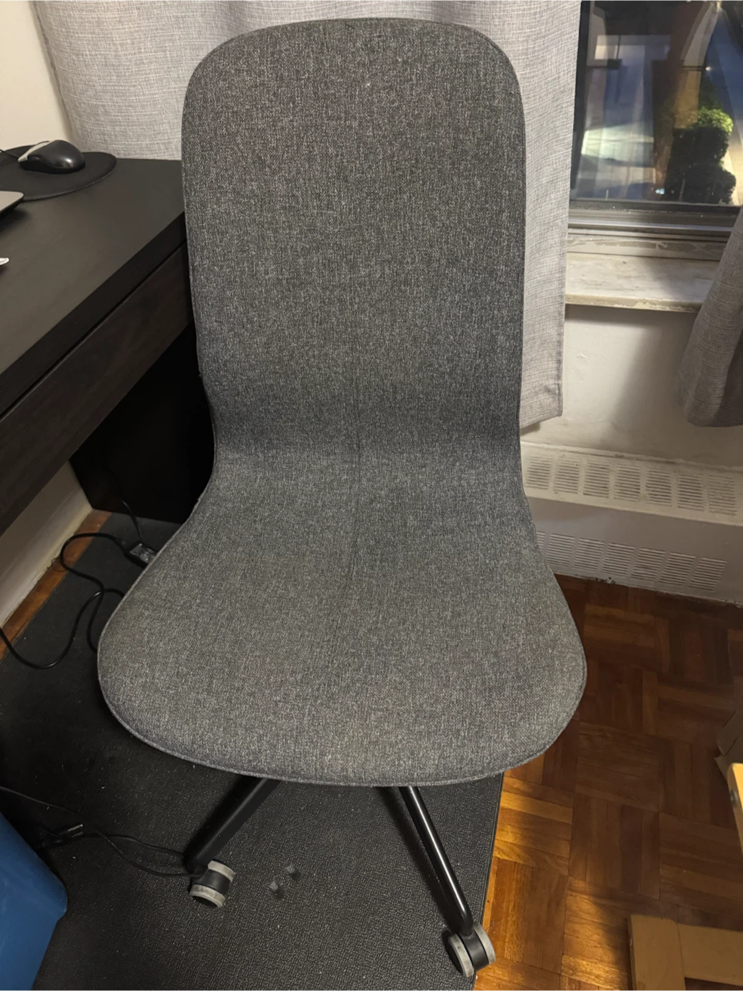 Grey Office Chair - Like new - photo 2
