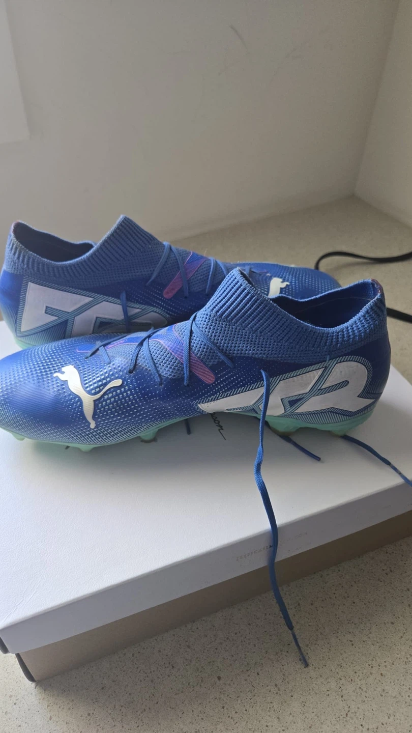 Puma Blue Soccer Cleats - photo 2