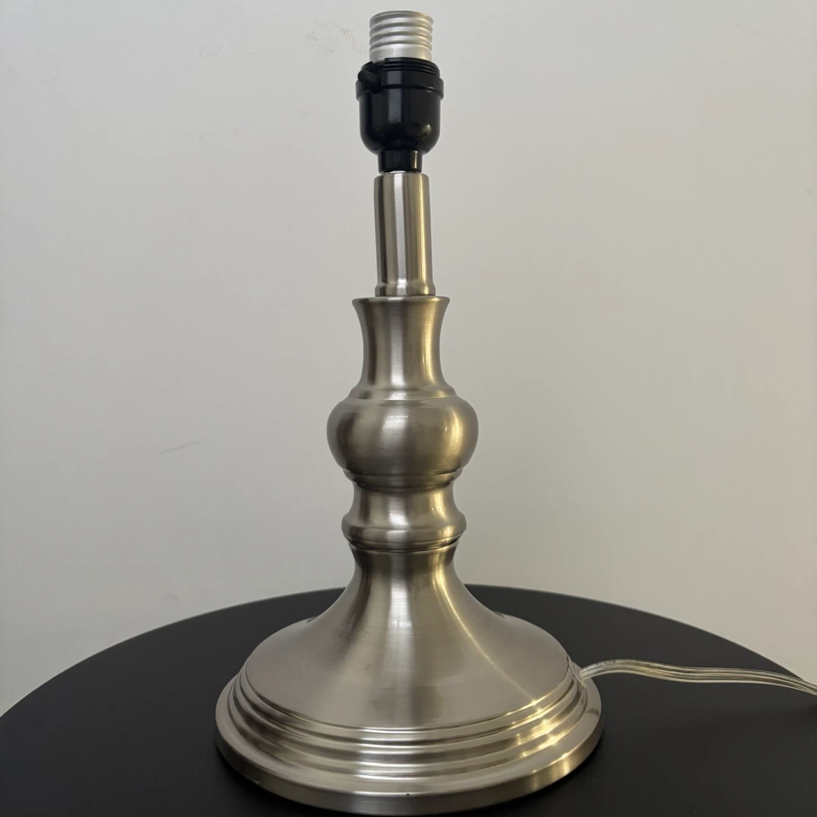 Brushed Nickel Table Lamp - photo 4