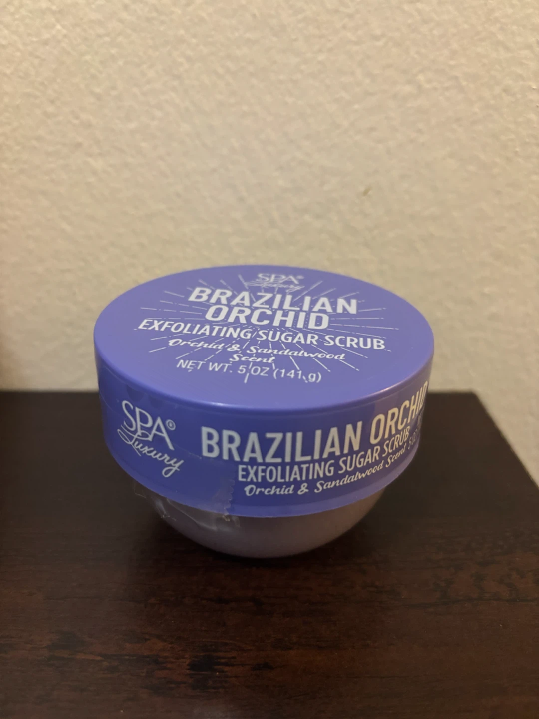 NEW-SPA Luxury Brazilian Orchid Exfoliating Sugar Scrub