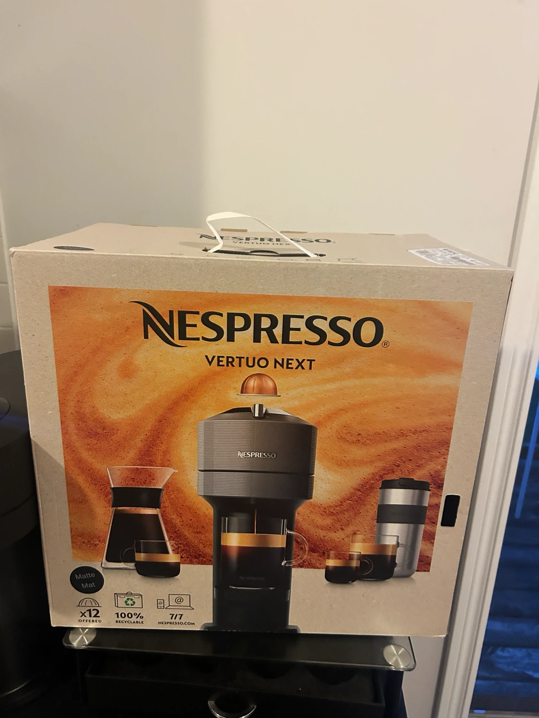 Nespresso Vertuo Next + Coffee Pod Dispenser - photo 4