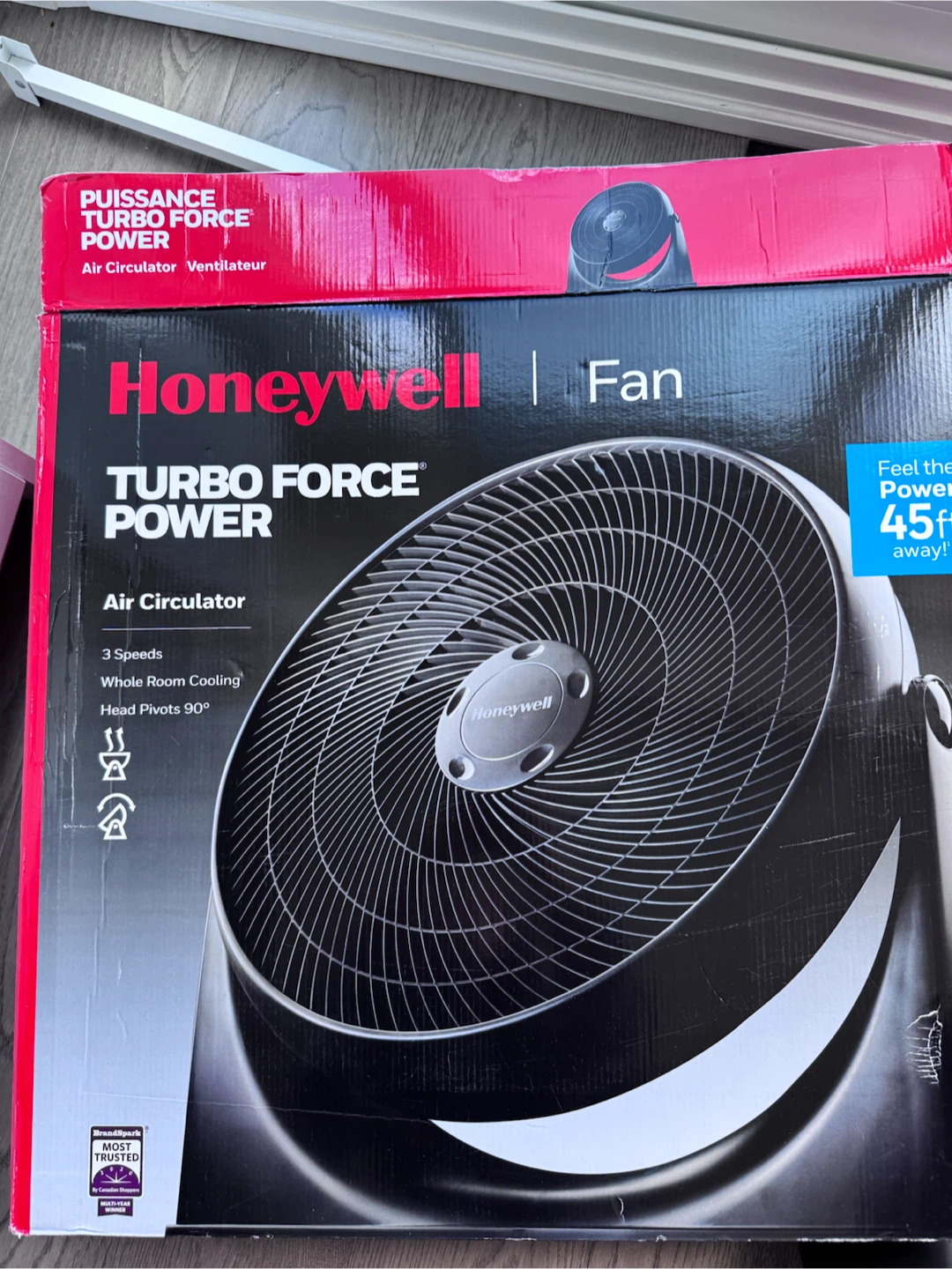 Honeywell Turbo Force Power Air Circulator Fans - photo 3