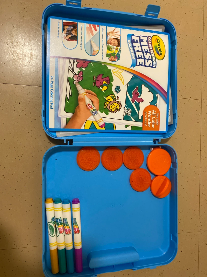 Kids Crayola Color Wonder Mess Free Art Case