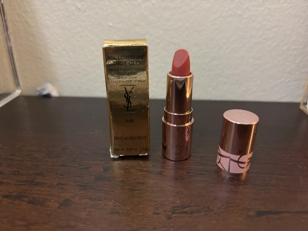 New-Yves Saint Laurent Candy Glow Lipstick 44B Nude