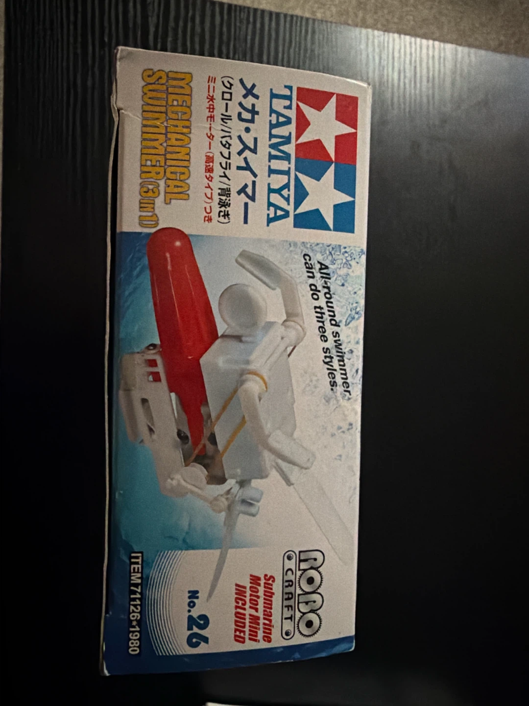 Tamiya Mechanical Swimmer (3-in-1) Model Kit No. 26 - photo 3