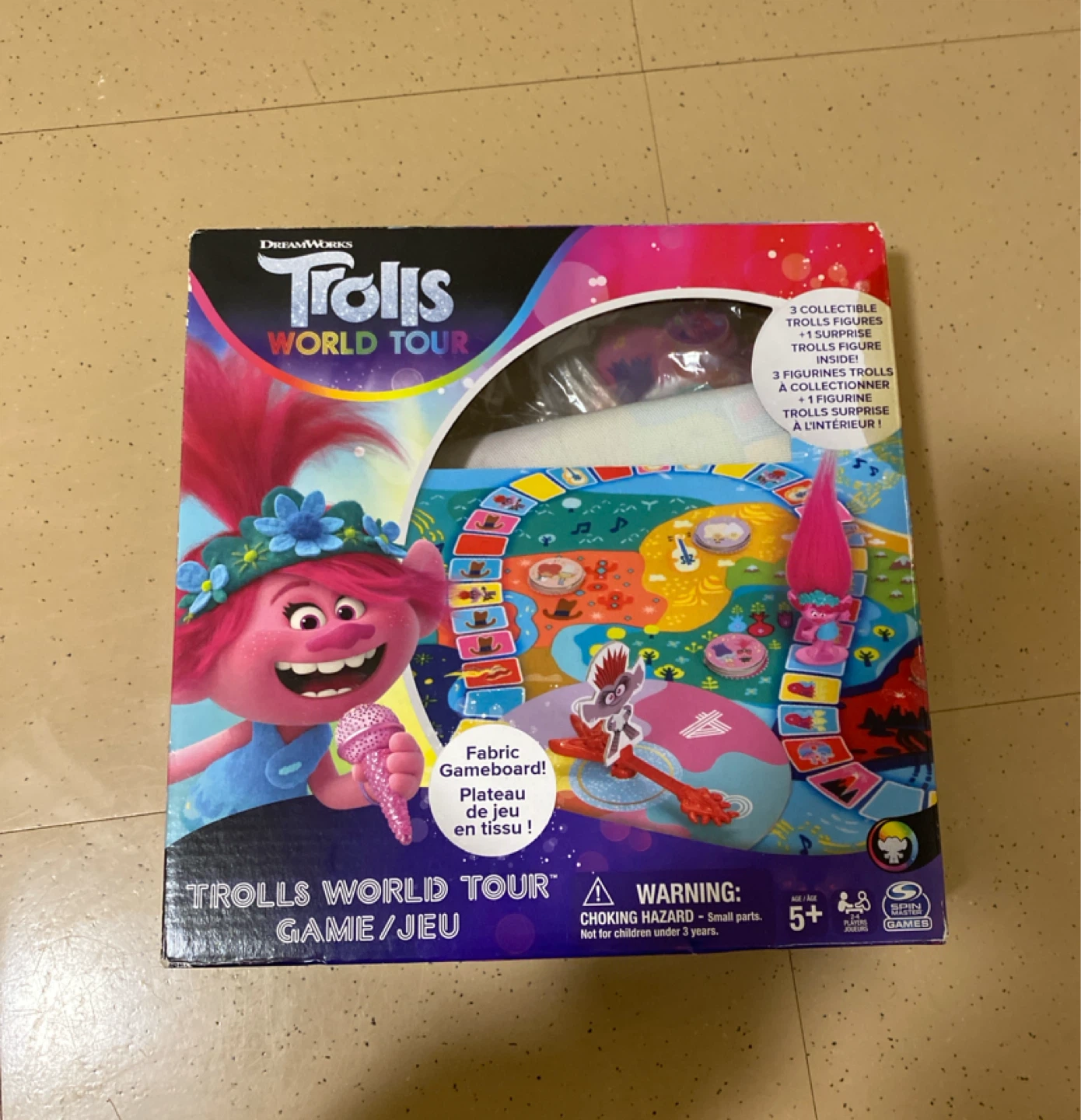 DreamWorks Trolls World Tour Fabric Gameboard