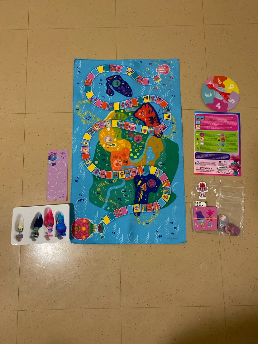 DreamWorks Trolls World Tour Fabric Gameboard - photo 2