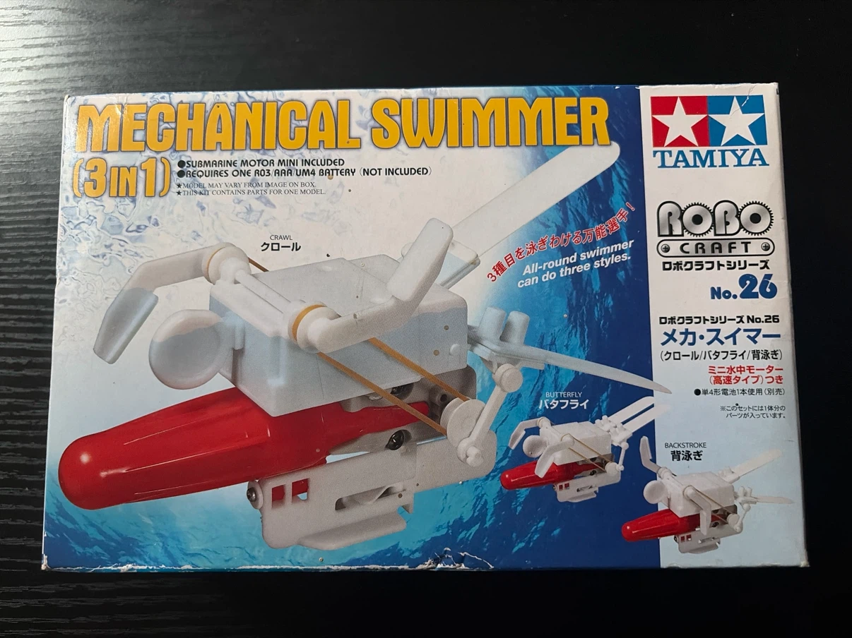 Tamiya Mechanical Swimmer (3-in-1) Model Kit No. 26
