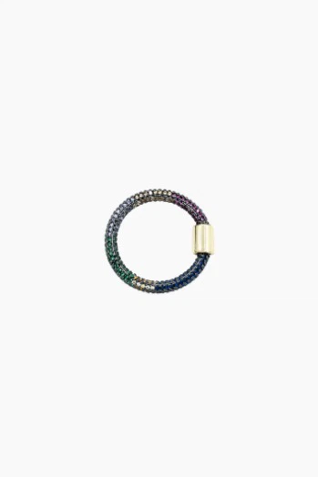 Mix Color CZ Micro Pave Circle Clasp Carabiner - photo 3