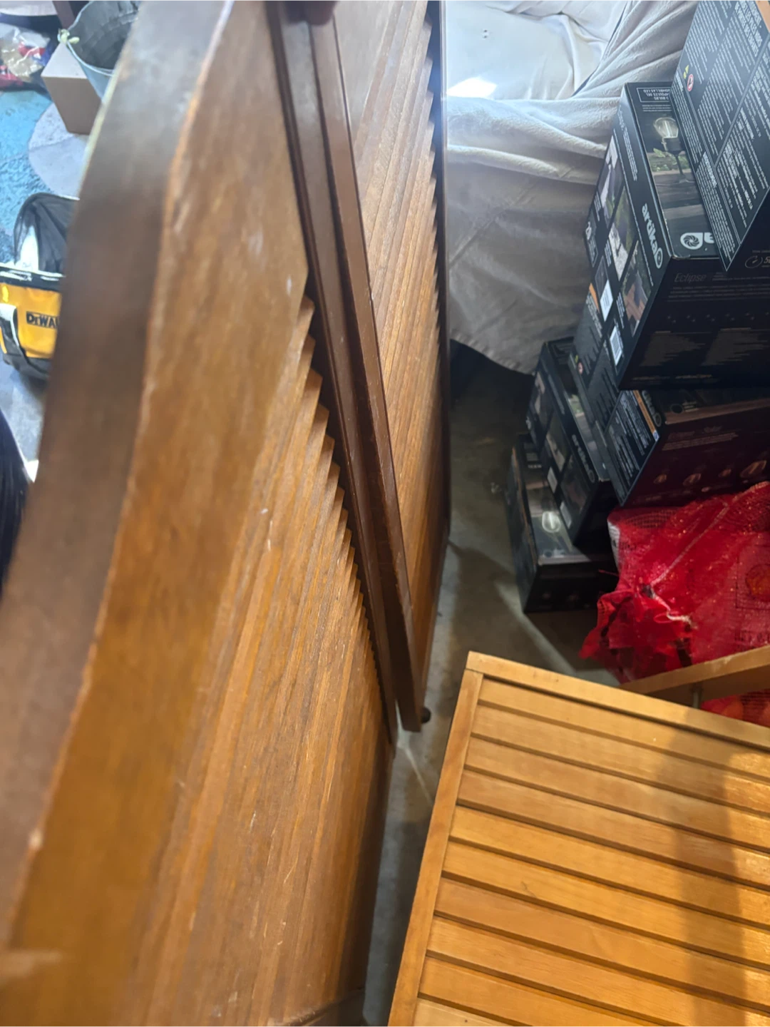 Vintage Wooden Louvered Doors - photo 4
