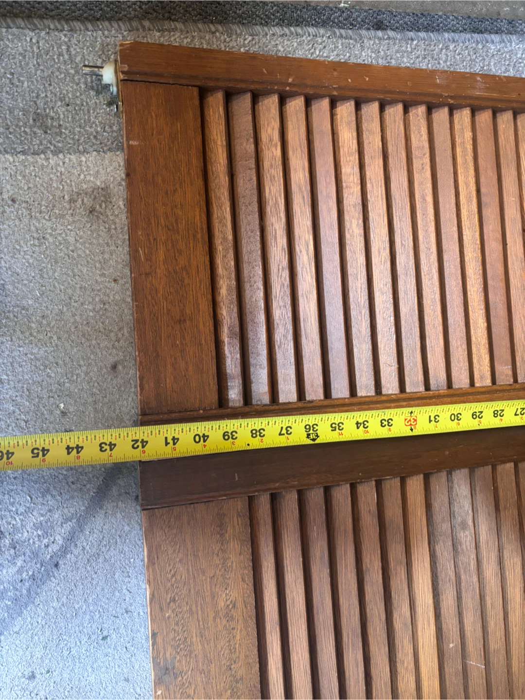 Vintage Wooden Louvered Doors - photo 5