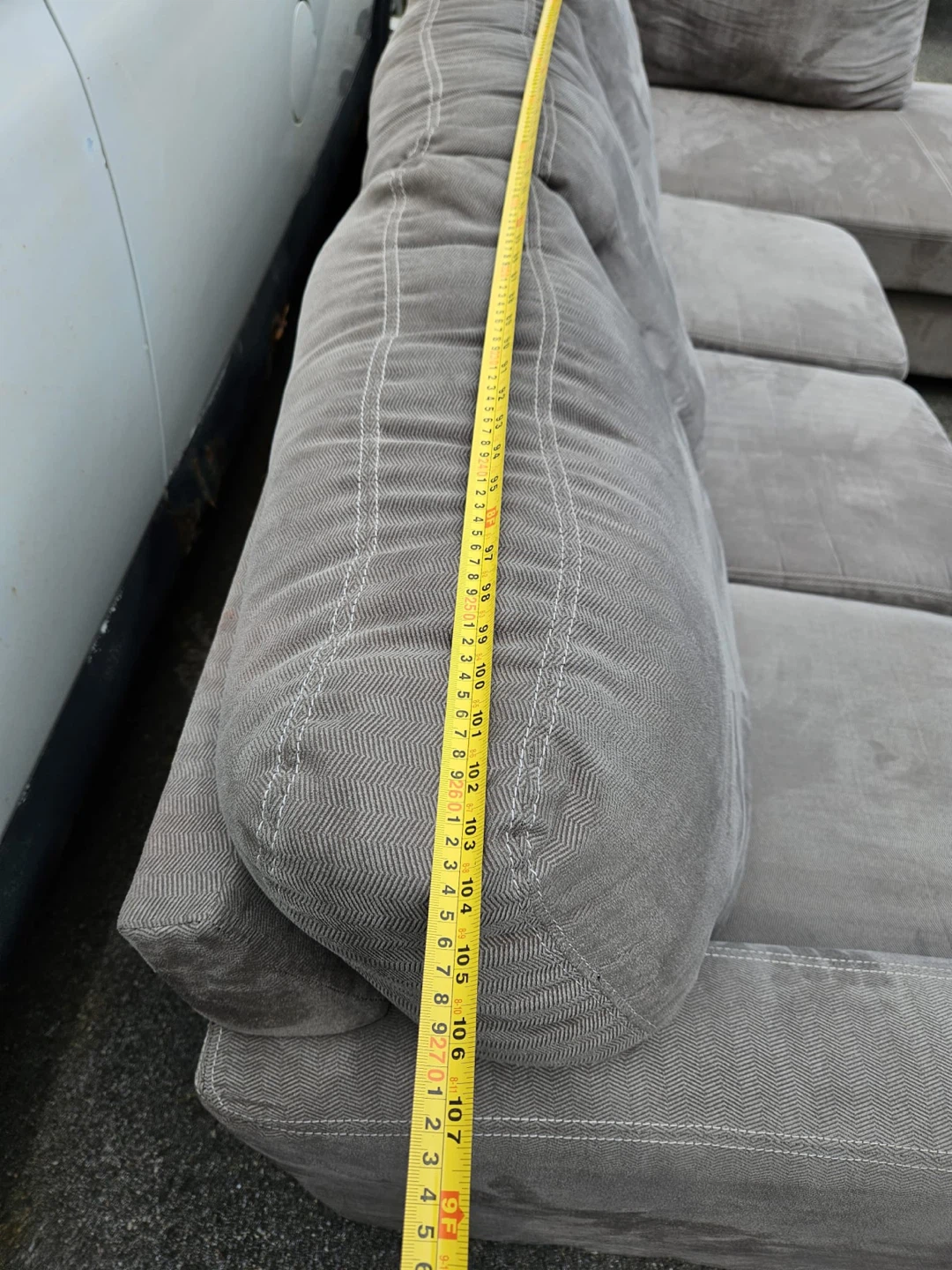 Grey Sectional Couch - photo 4