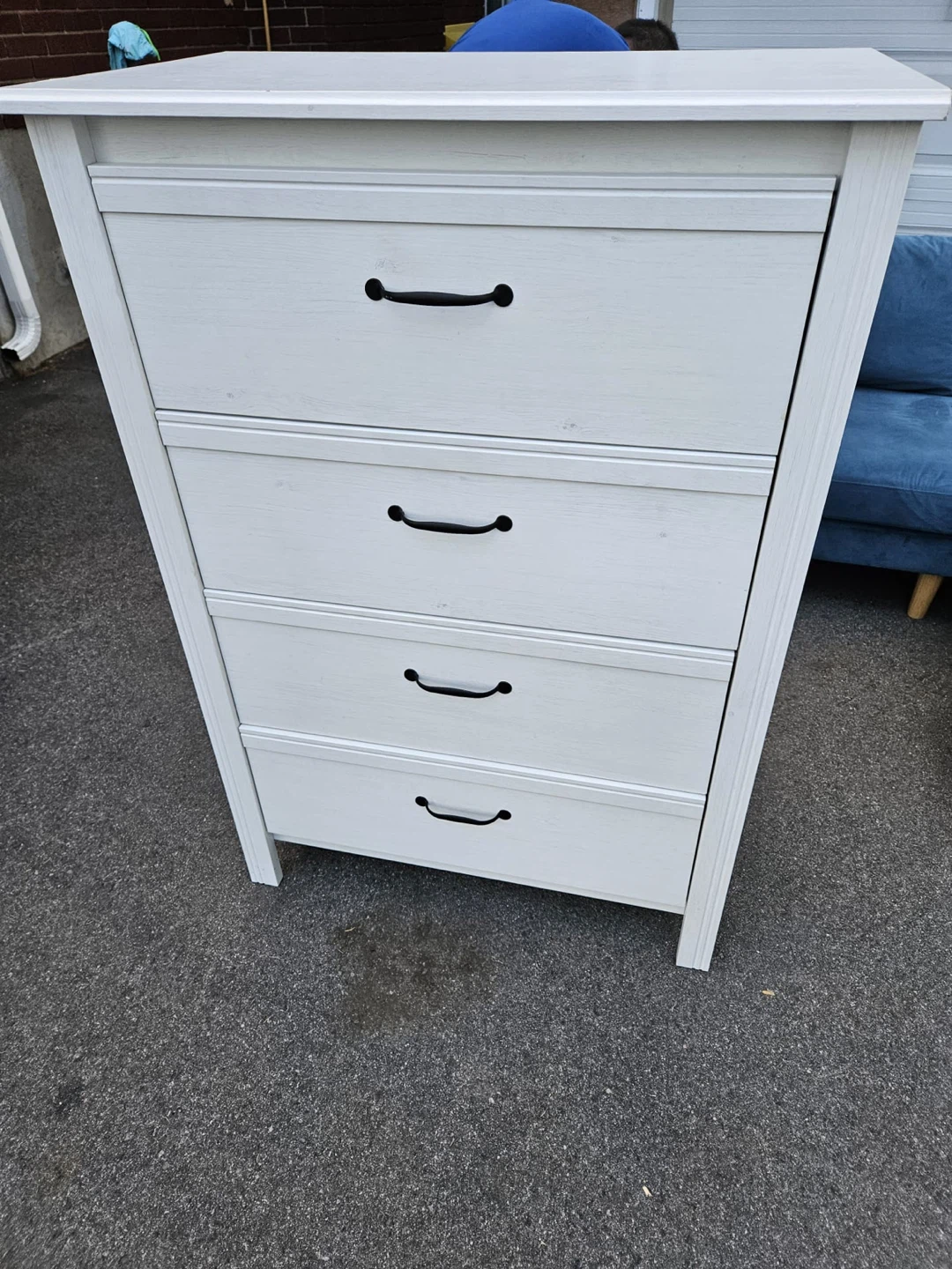 Ikea White 4-Drawer Dresser - photo 2