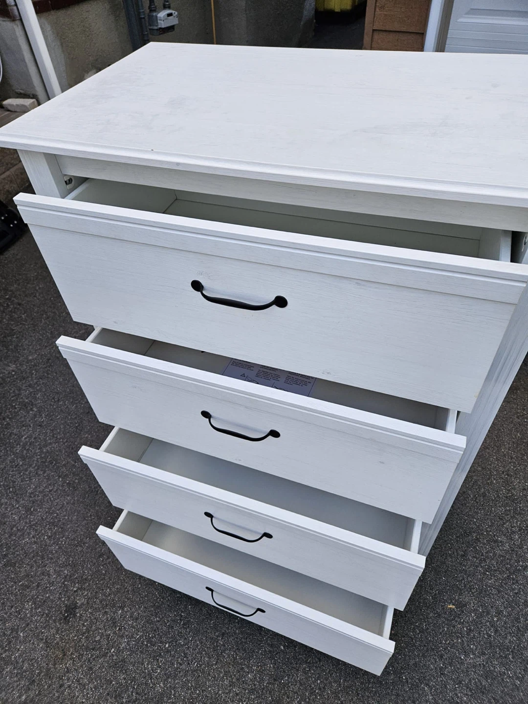 Ikea White 4-Drawer Dresser - photo 4