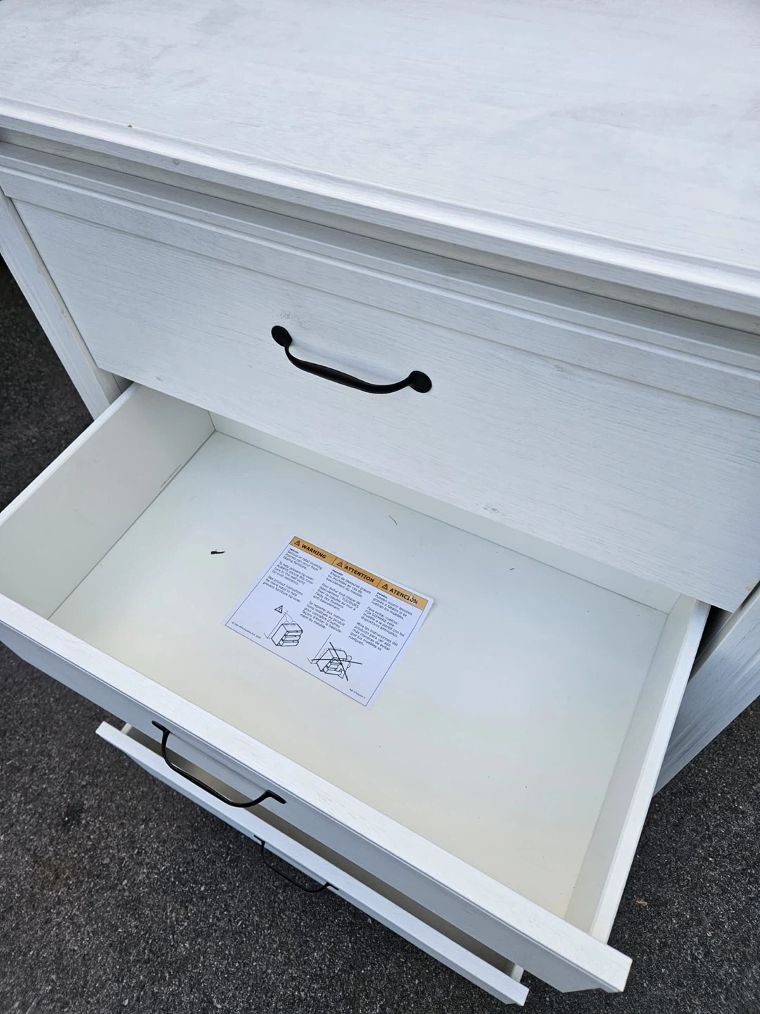 Ikea White 4-Drawer Dresser - photo 5