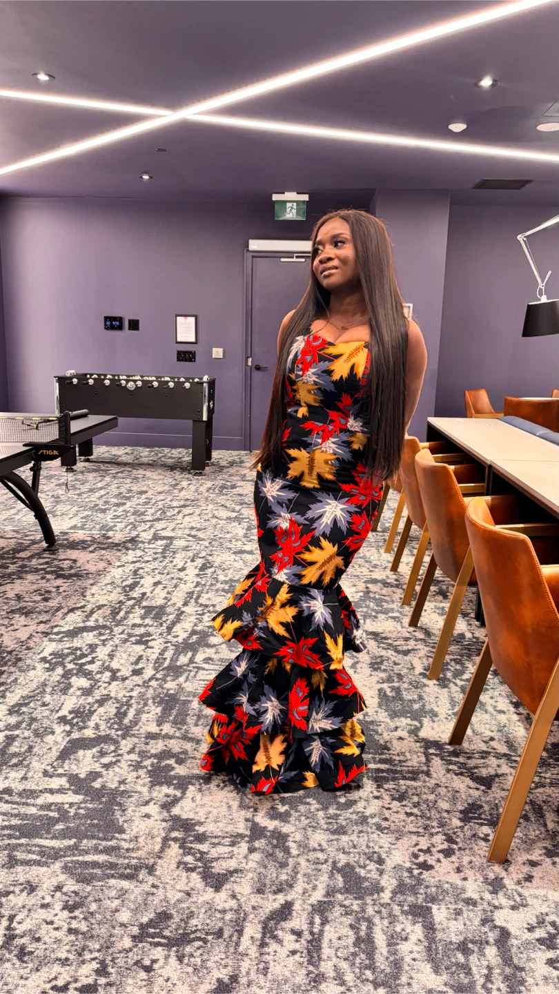 Women's Floral Print Maxi Dress