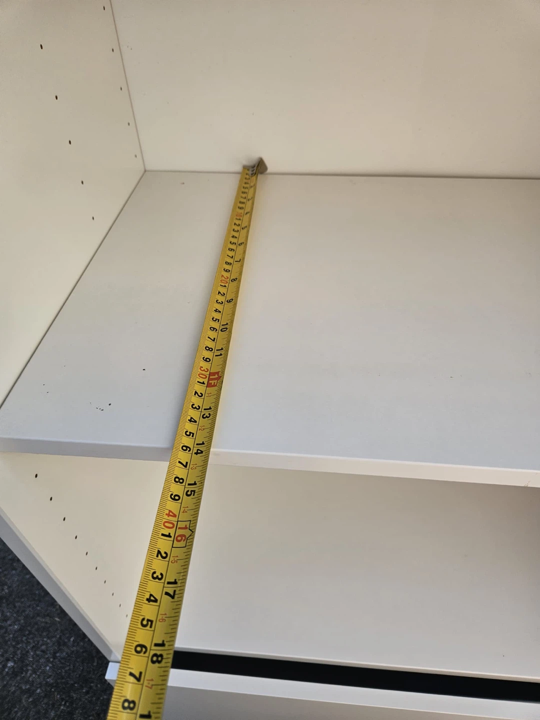 Ikea White Bookshelf with Drawers - photo 4