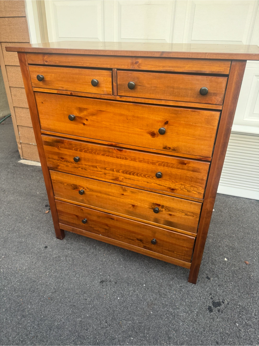 Ikea Wooden Dresser with 7 Drawers