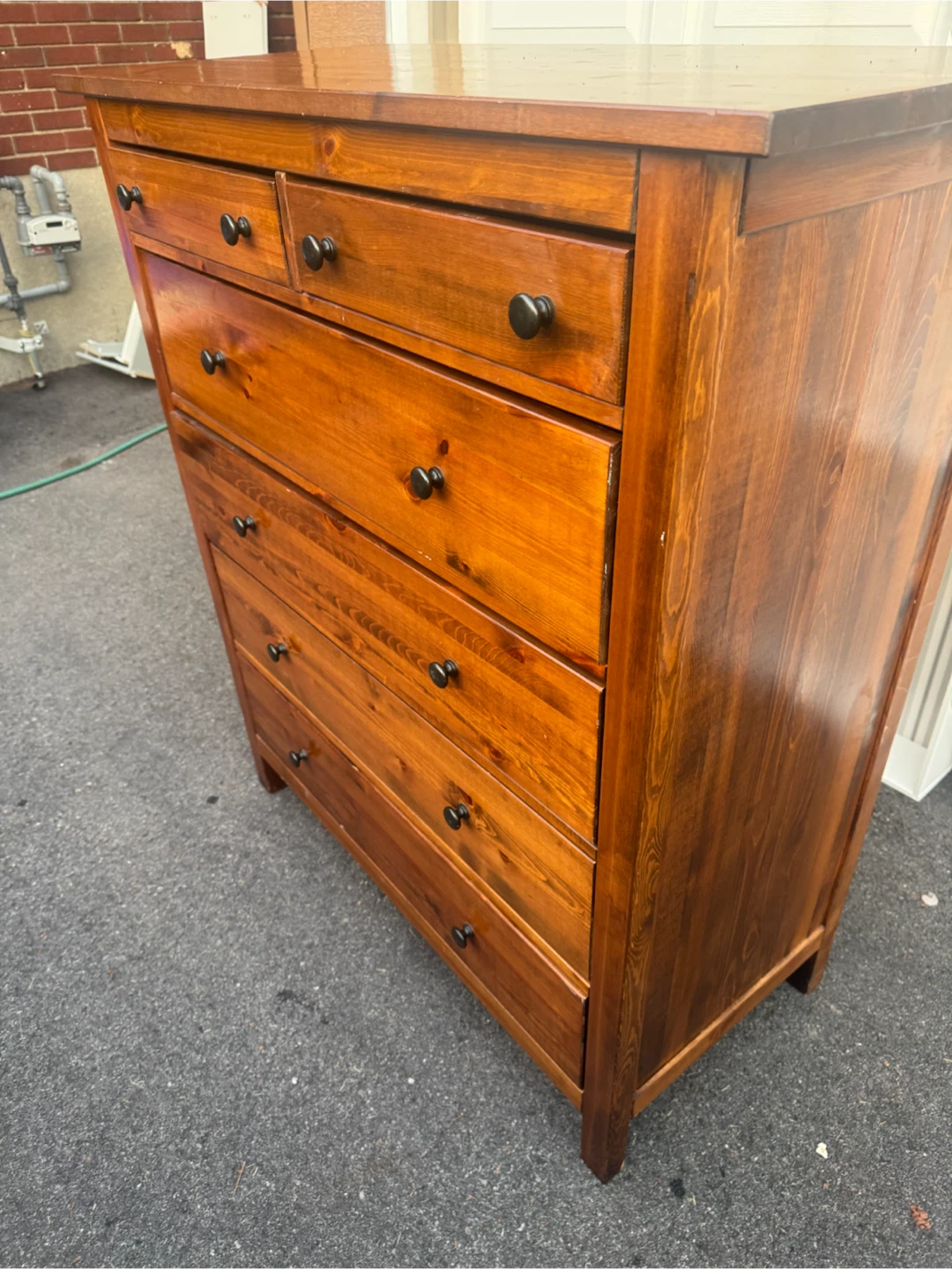 Ikea Wooden Dresser with 7 Drawers - photo 2