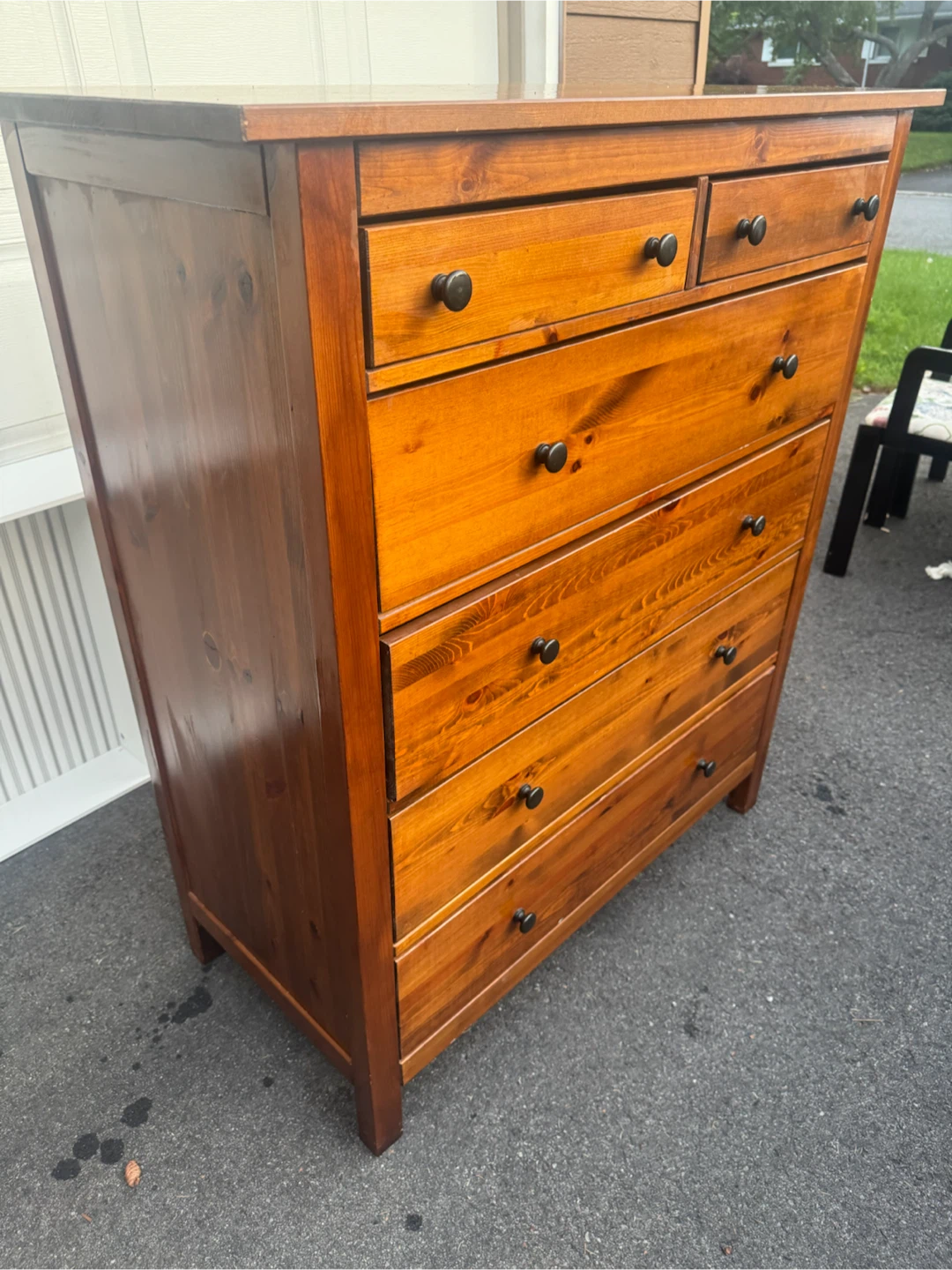 Ikea Wooden Dresser with 7 Drawers - photo 5