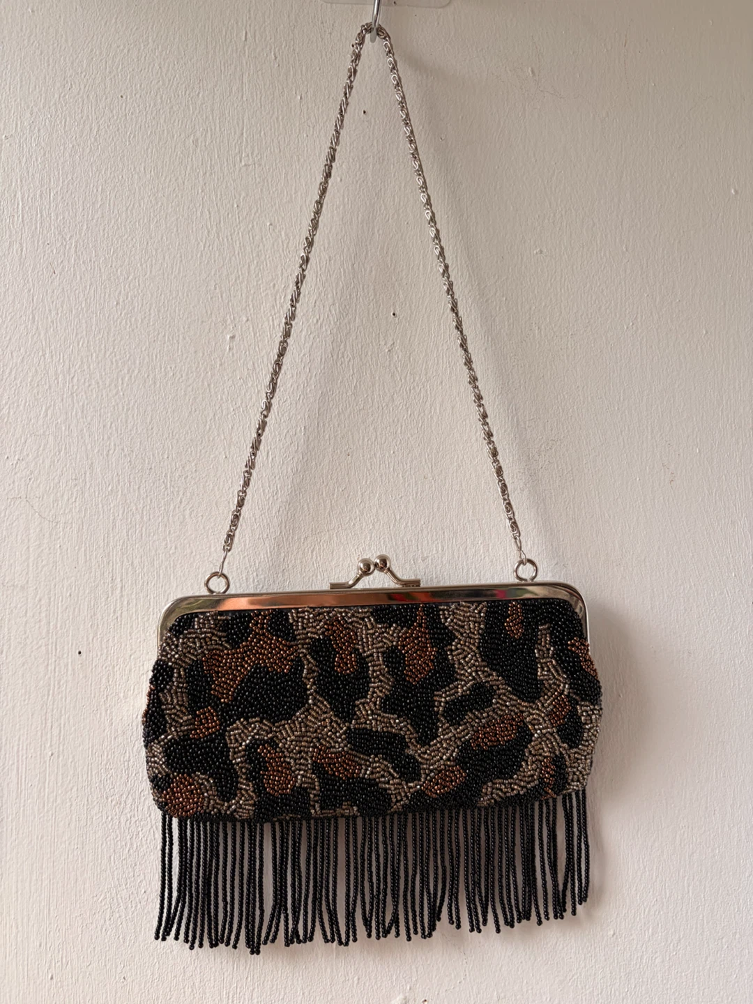 XOXO beaded bag