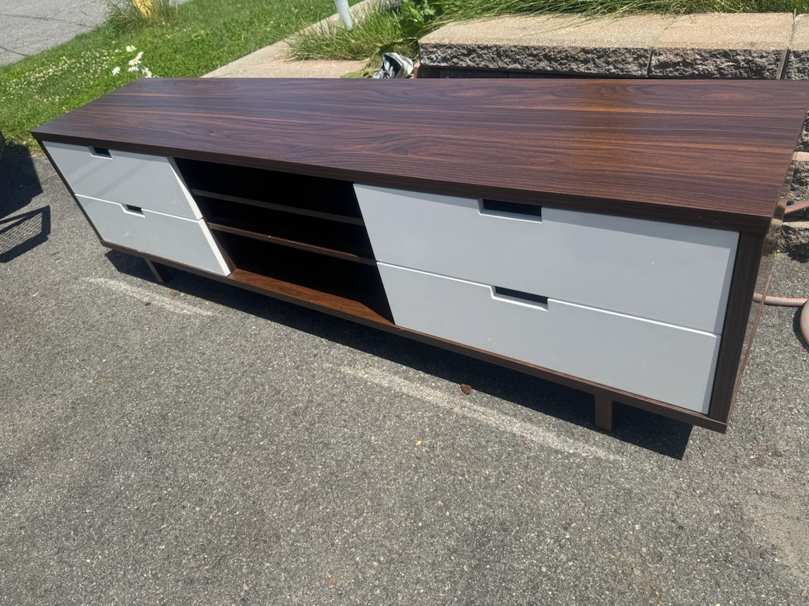 Stractube TV Stand with Drawers and Shelves - photo 2
