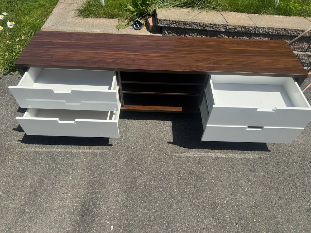 Stractube TV Stand with Drawers and Shelves - photo 5