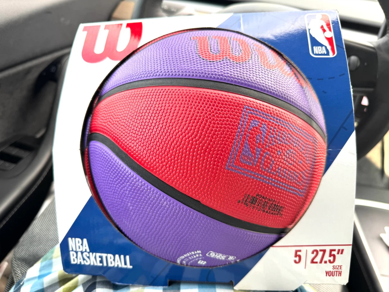Wilson NBA Toronto Raptors Youth Basketball 27.5" - photo 3