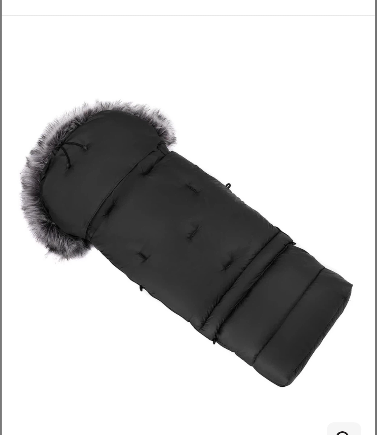 Bair Puffer Footmuff with Fur Trim - photo 3