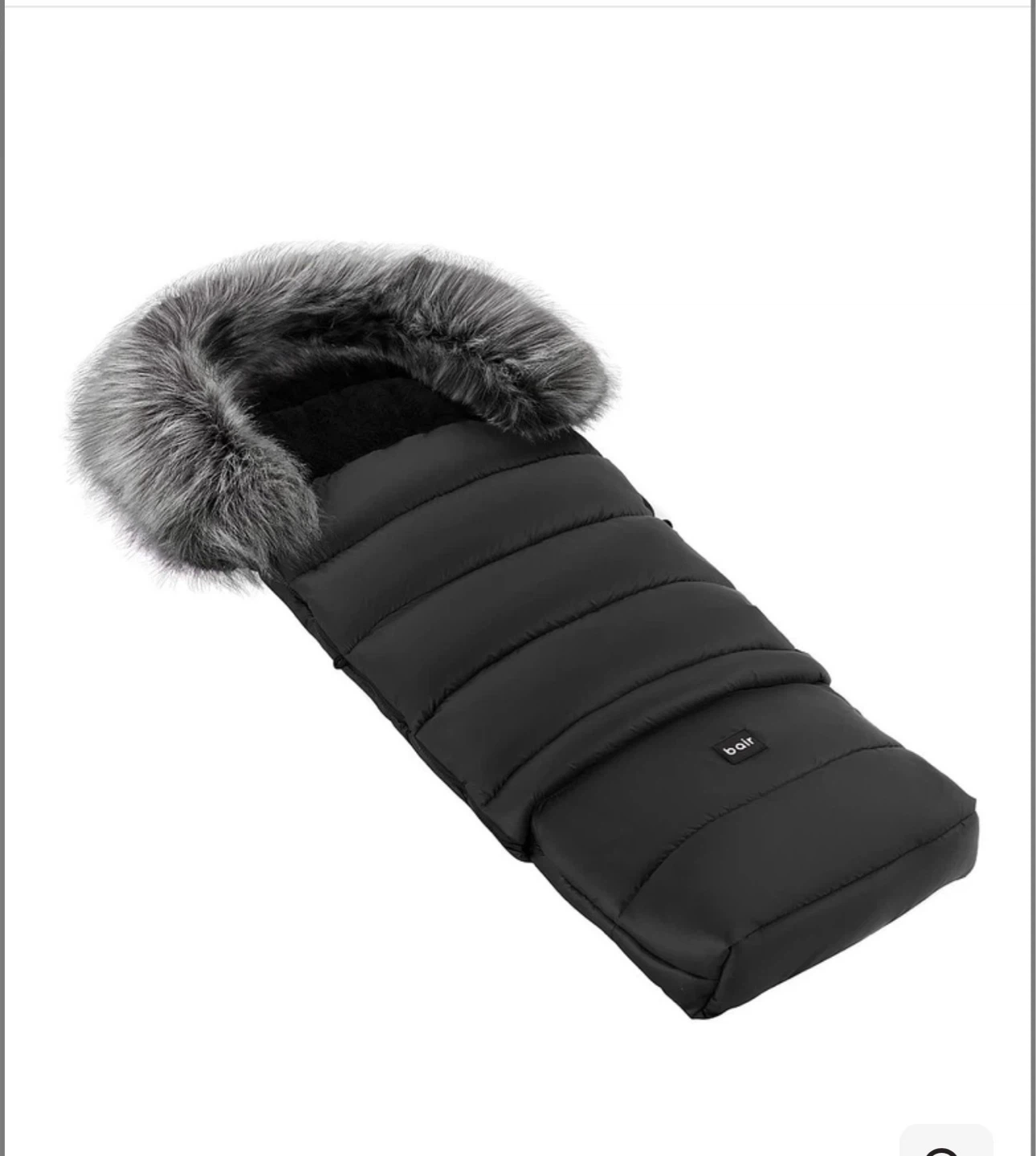 Bair Puffer Footmuff with Fur Trim - photo 2