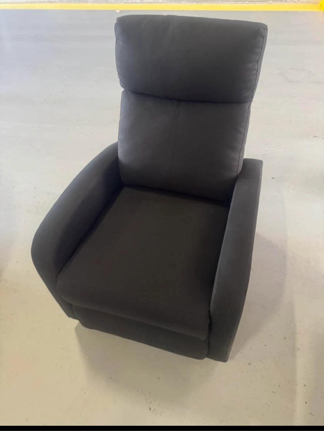 Dark Grey Recliner Chair