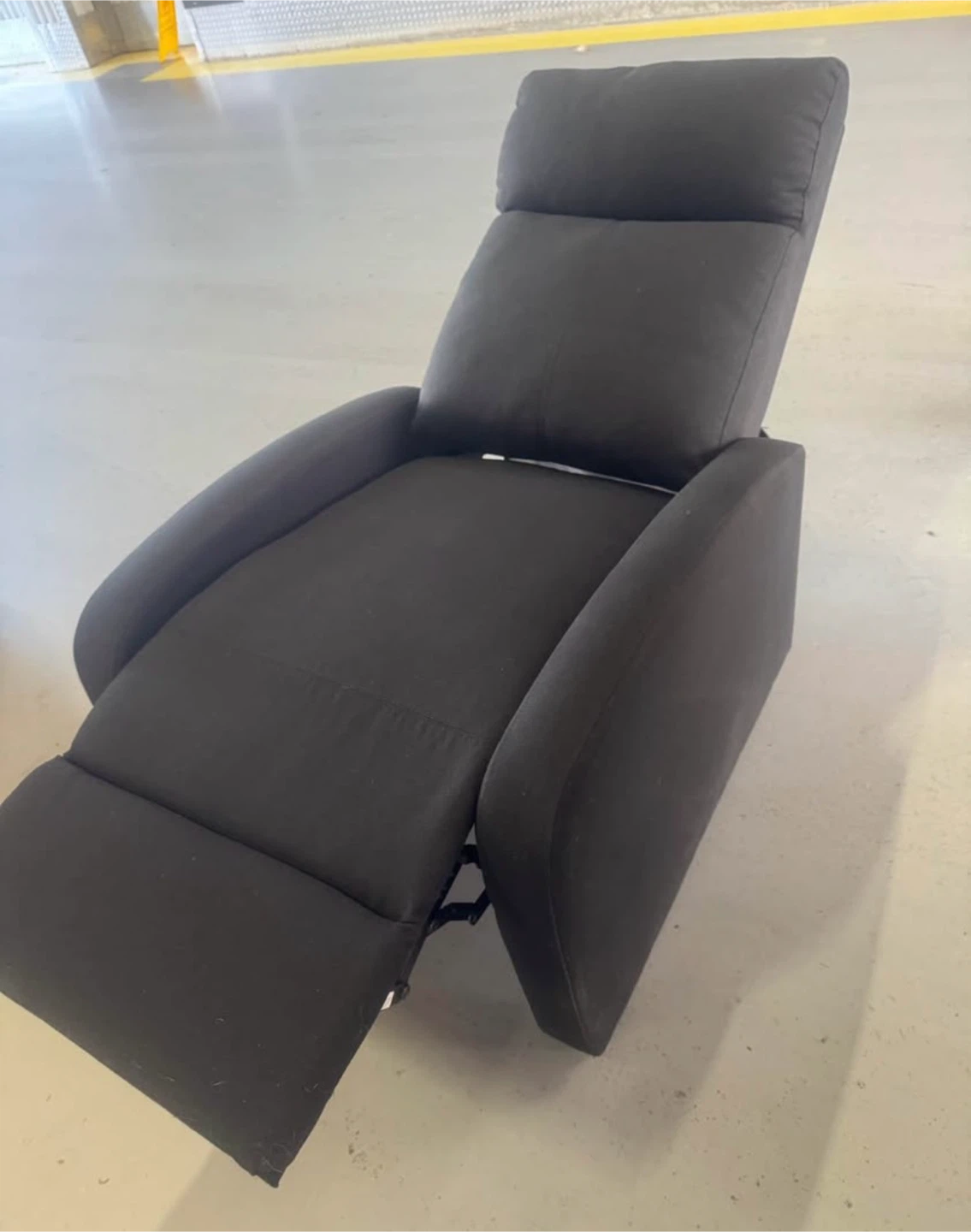 Dark Grey Recliner Chair - photo 2