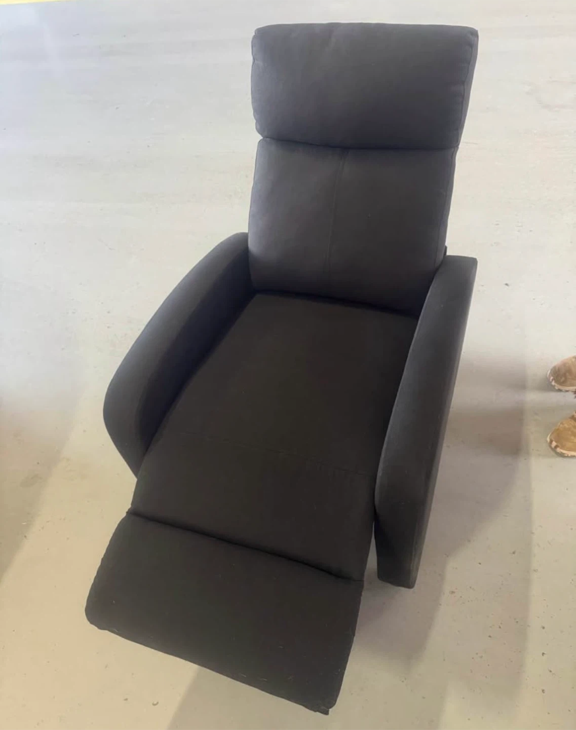 Dark Grey Recliner Chair - photo 3