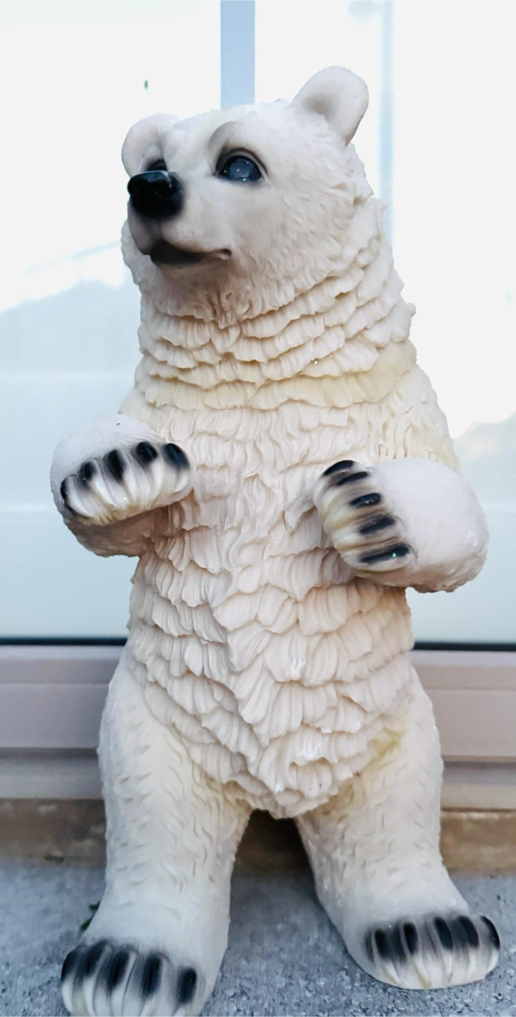 Polar Bear Figurine Statue