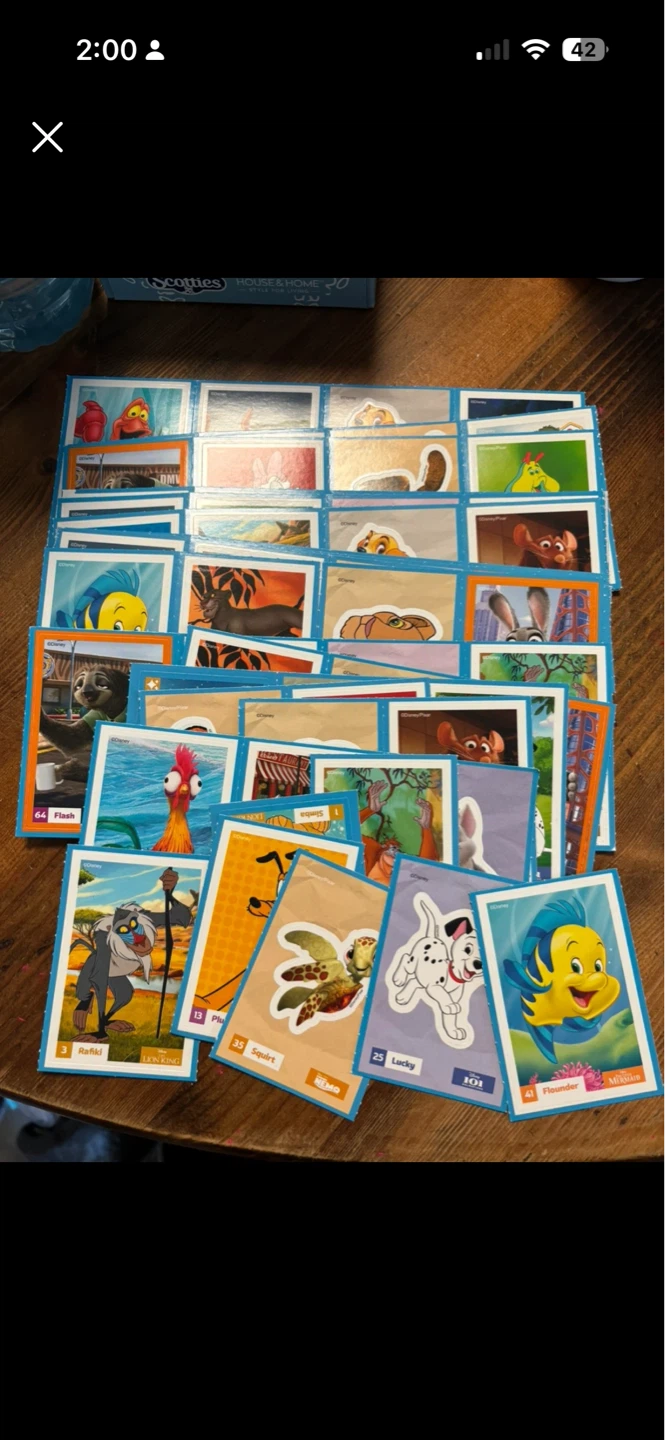 Disney Trading Cards Collection