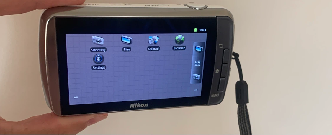 Nikon COOLPIX S800c Android Wi-Fi Digital Camera - photo 3