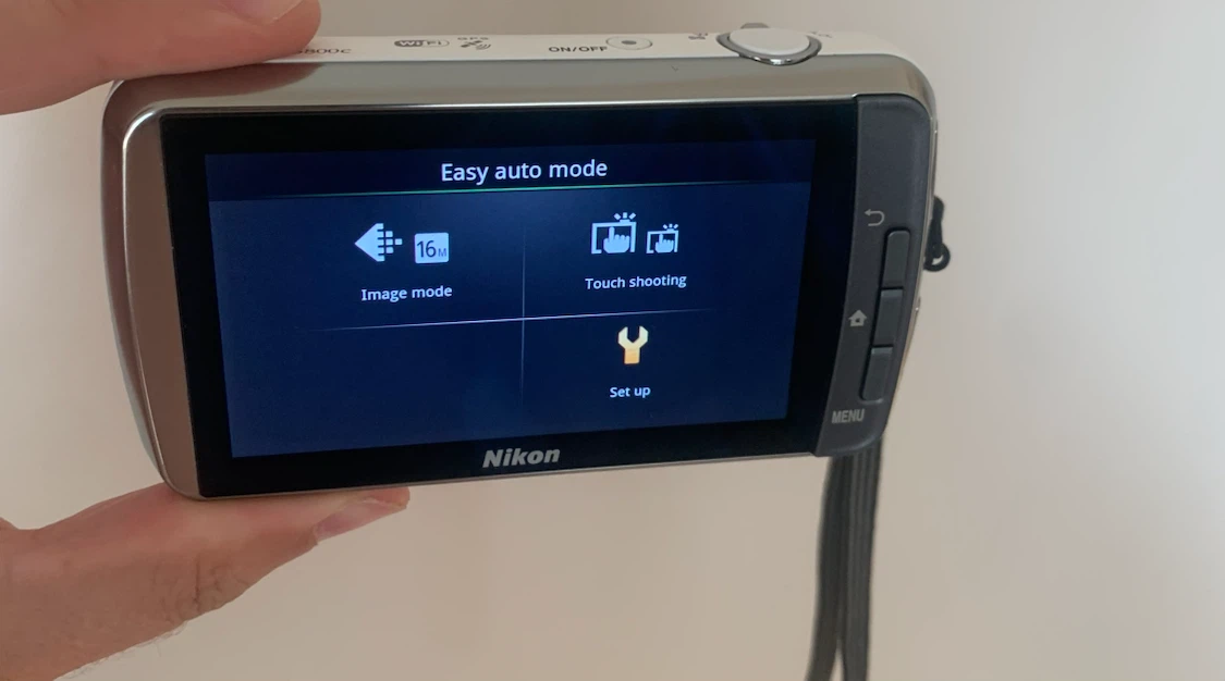 Nikon COOLPIX S800c Android Wi-Fi Digital Camera - photo 5