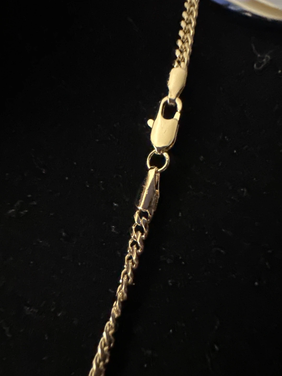 14k Gold laminated Heart Lock Pendant Necklace - photo 3