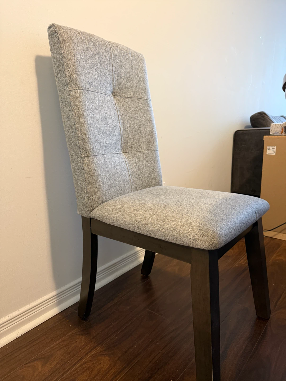 The Brick Round Dining Table with 4 Chairs - photo 3