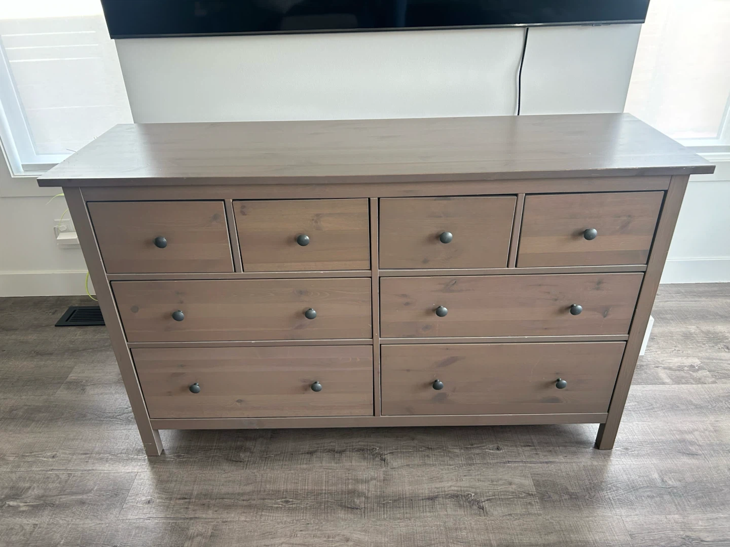IKEA brown HEMNES dresser solid wood