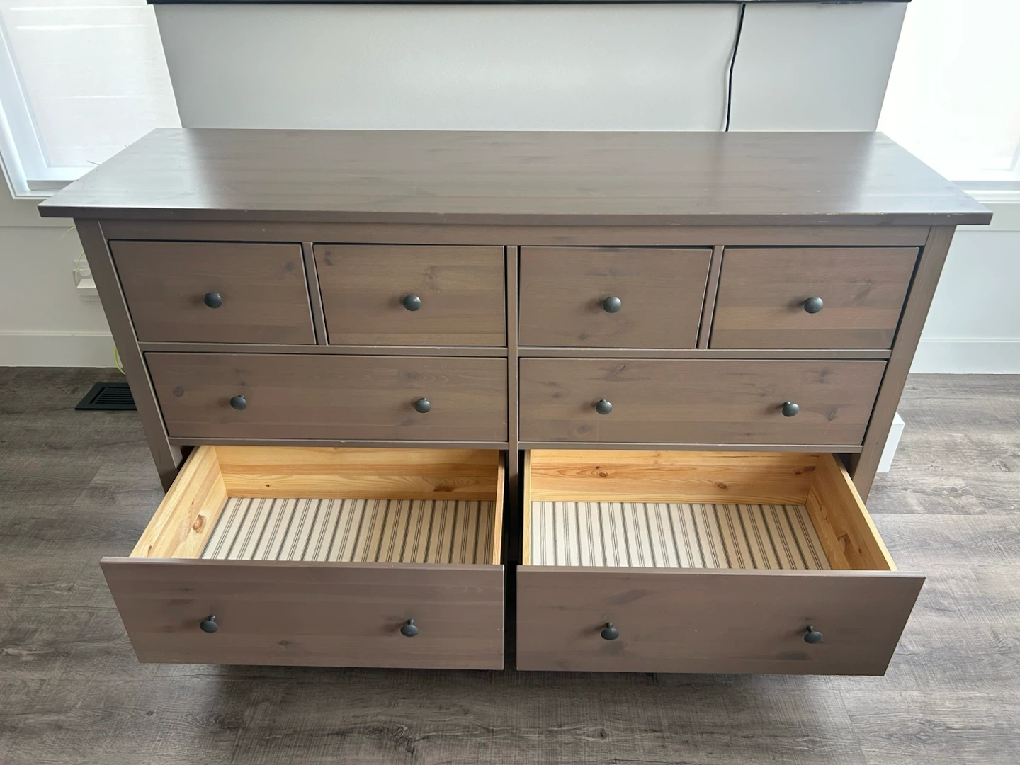 IKEA brown HEMNES dresser solid wood - photo 4