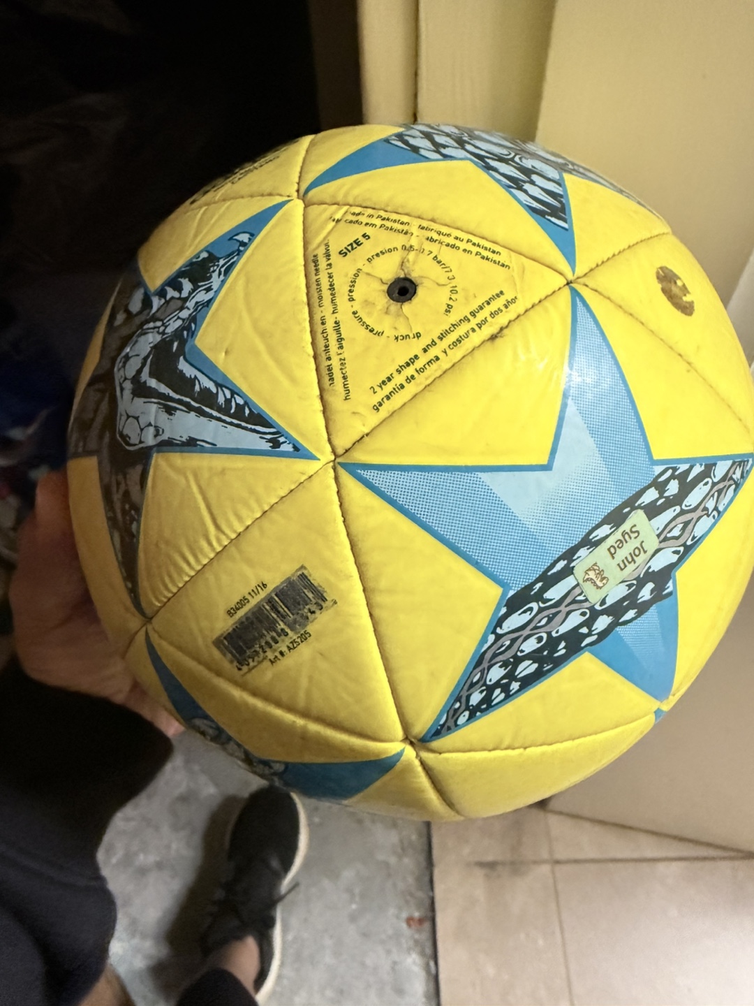 Adidas Champions League Soccer Ball - Size 5