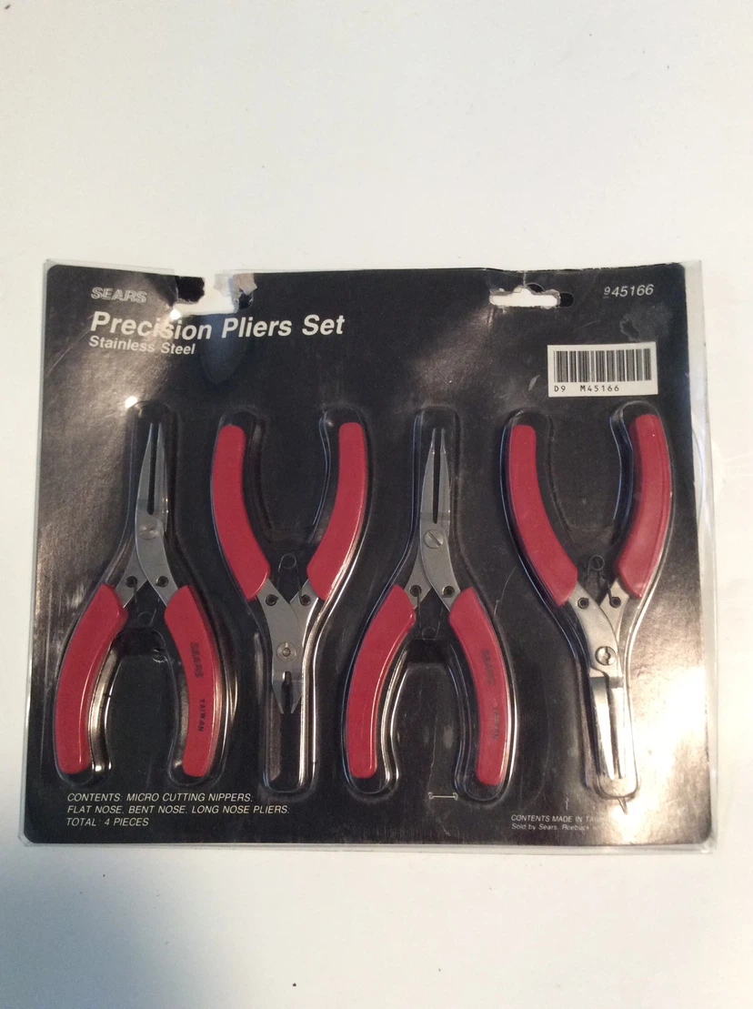Sears Precision Pliers Set - 4 Piece - photo 2