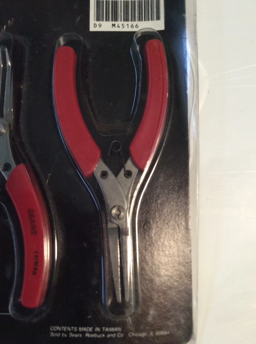 Sears Precision Pliers Set - 4 Piece - photo 3