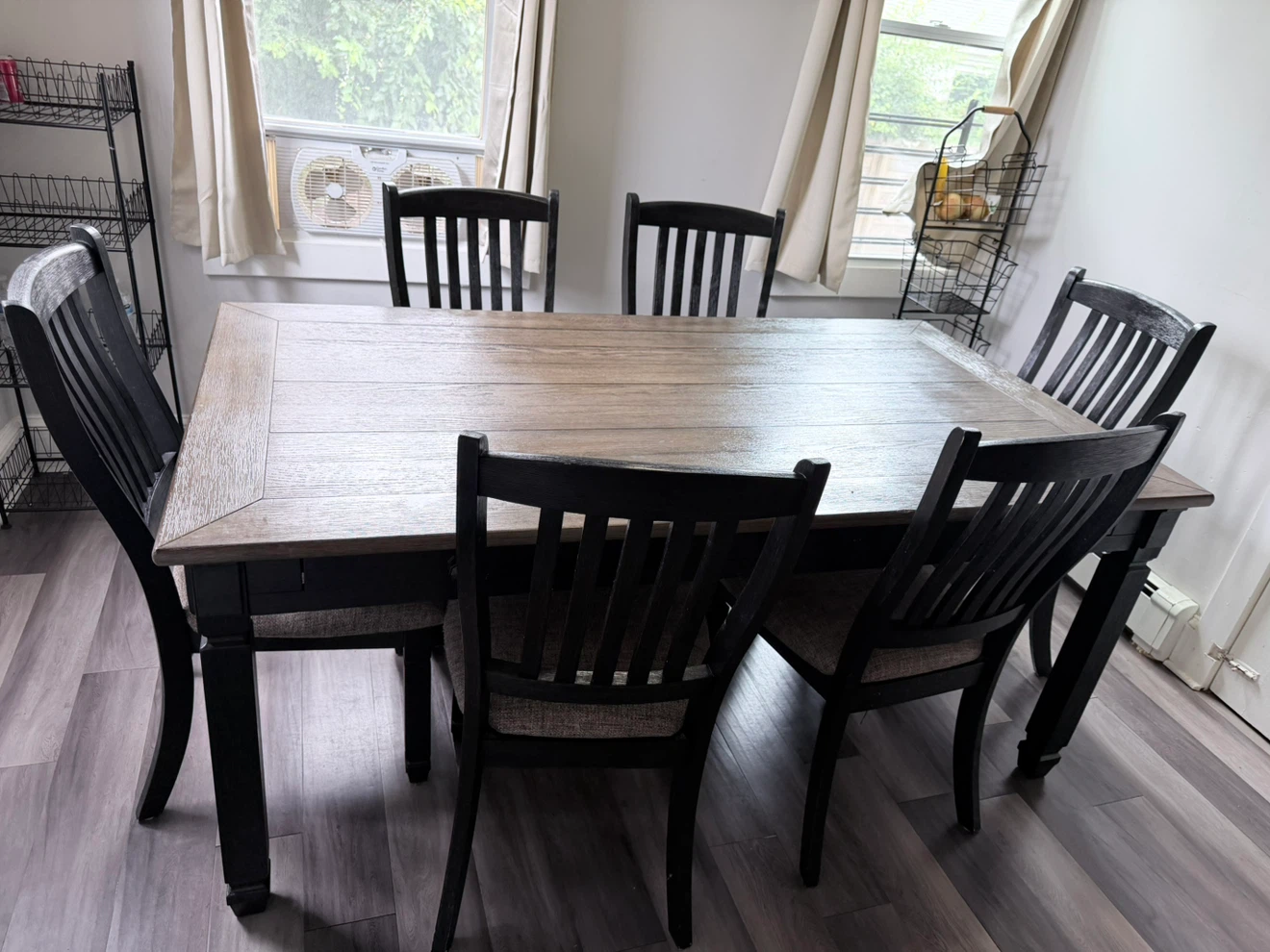 Dining Table and 6 Chairs Set - photo 4