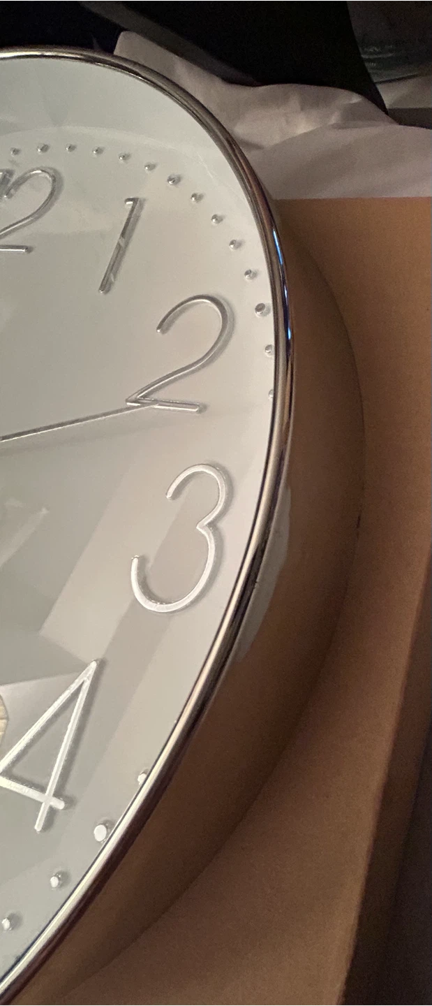 Silent, Contemporary, Quartz Wall Clock - photo 3